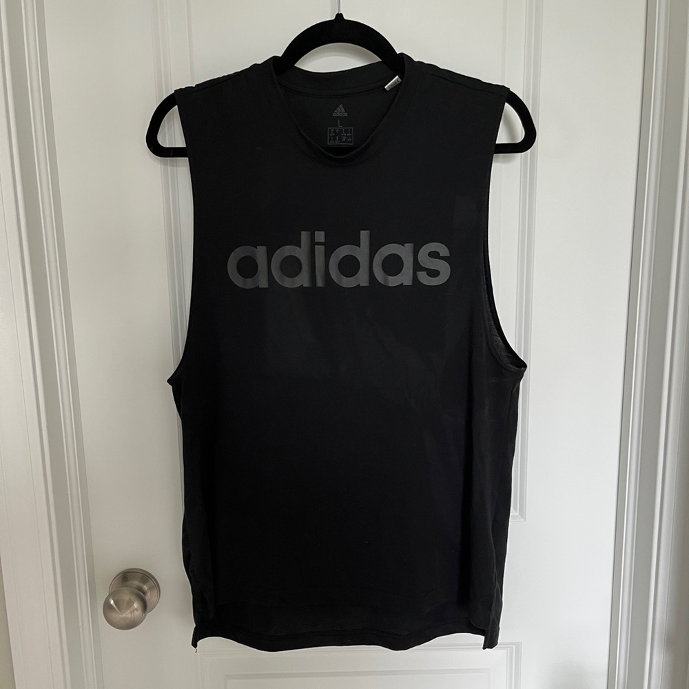 Adidas Black Athletic Tank